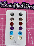 Folding Chair Acrylic Stud Earrings