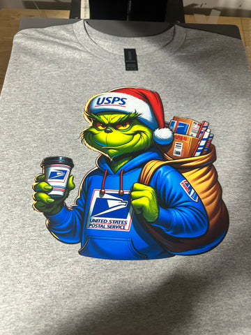 USPS Grinch Hoodie #3