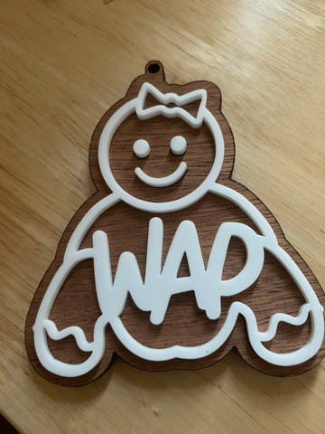 WAP Christmas Ornament