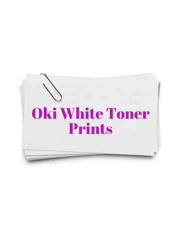 Oki White Toner Transfer