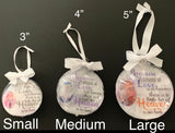 Baby Stat keepsake ornament