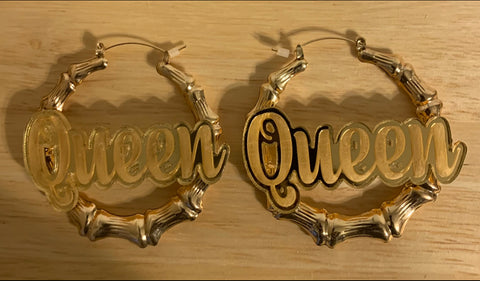 Queen Bamboo Earrings