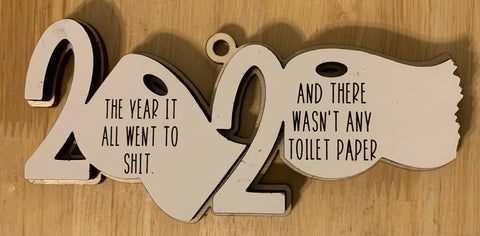 2020 Toilet Paper Ornament